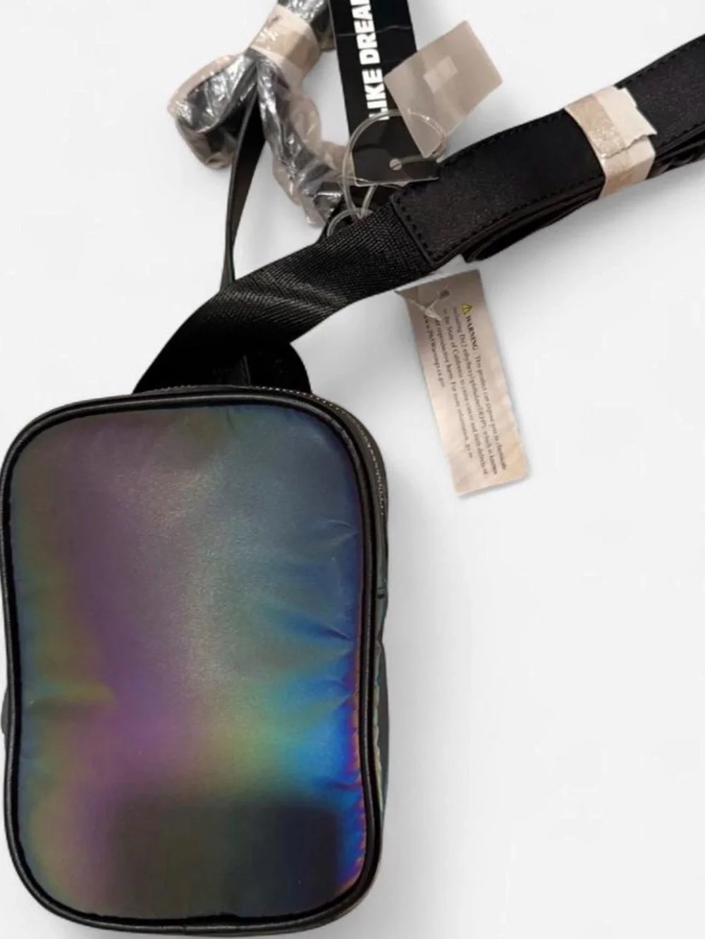 Iridescent Rainbow Crossbody Bag - Women’s Holographic Crossbody